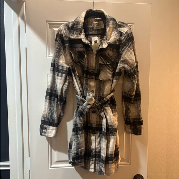 NWT Plaid Outerwear Jacket - Picture 2 of 9
